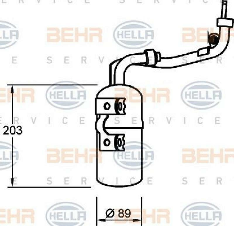 HELLA Trockner, Klimaanlage BEHR HELLA SERVICE