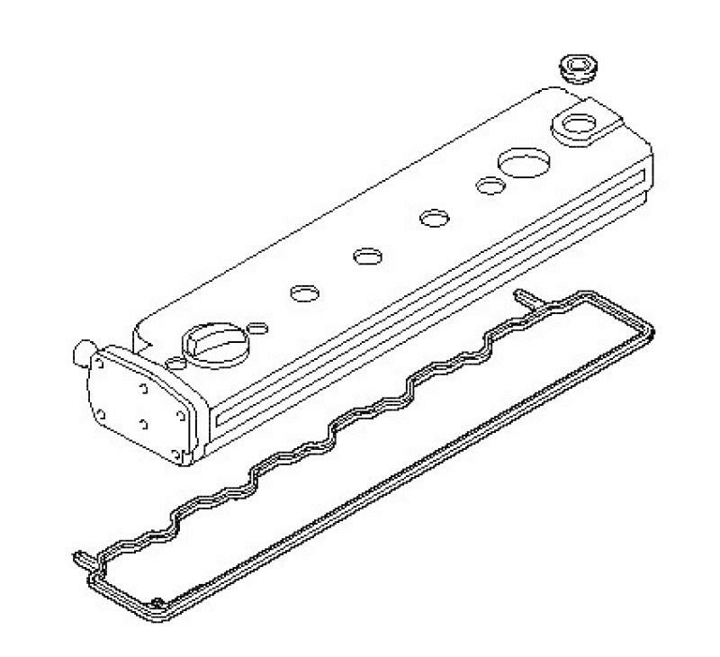 ELRING Gasket Set, cylinder head cover