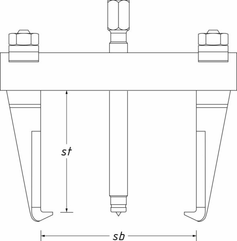 HAZET Internal/External Puller