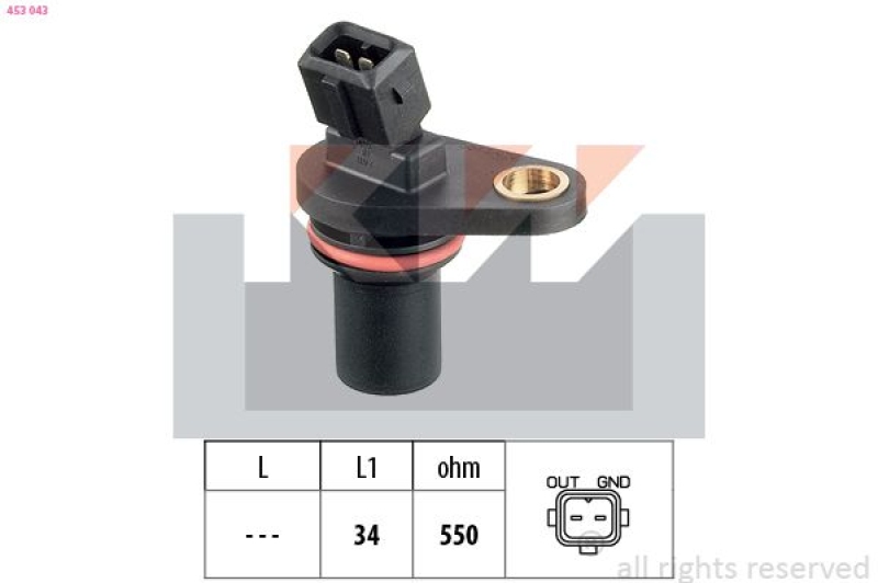 KW Sensor, Drehzahl Made in Italy - OE Equivalent