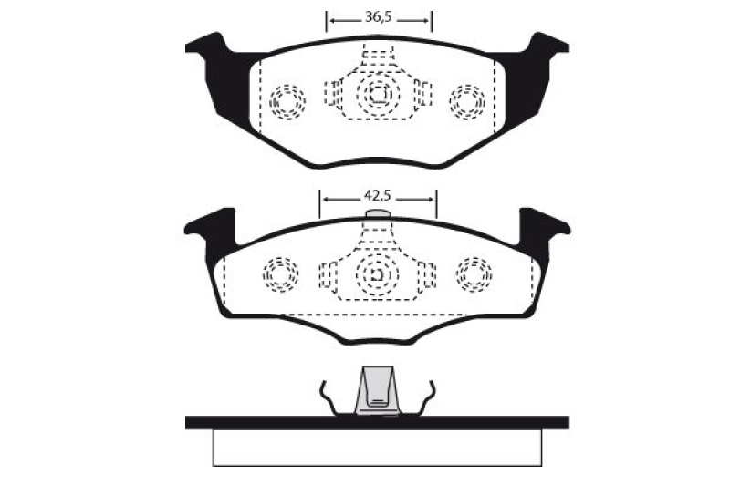 RAICAM Brake Pad Set, disc brake