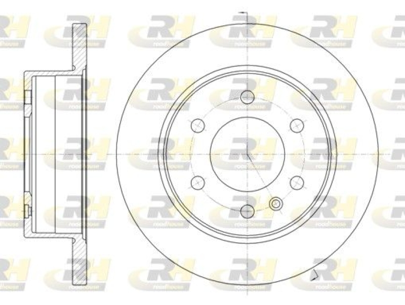 2x ROADHOUSE Brake Disc