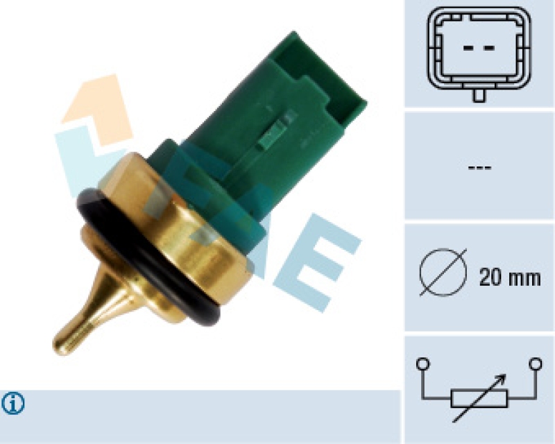 FAE Sensor, Kühlmitteltemperatur