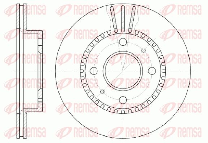 2x KAWE Brake Disc