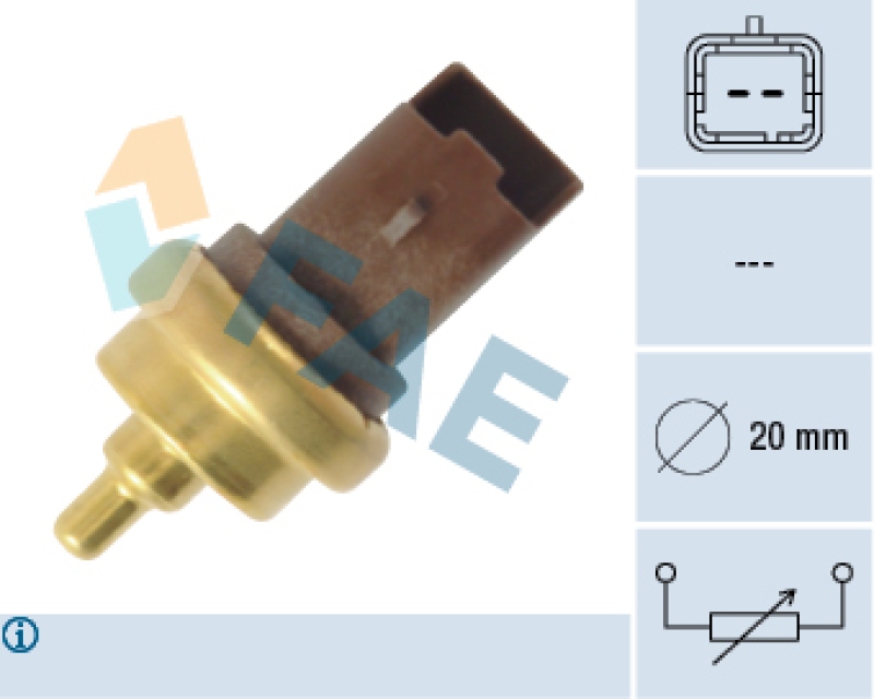 FAE Sensor, Kühlmitteltemperatur