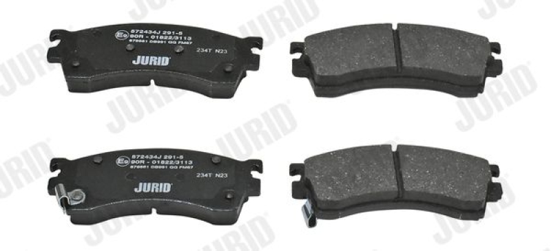 JURID Brake Pad Set, disc brake