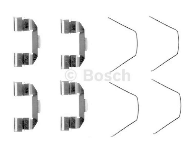 BOSCH Accessory Kit, disc brake pads