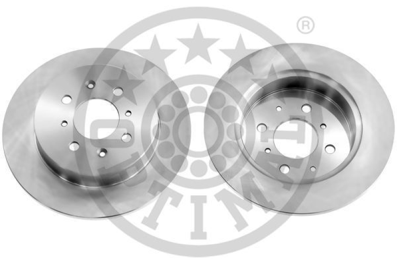 2x OPTIMAL Brake Disc