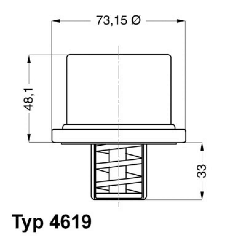 WAHLER Thermostat für Kühlmittel / Kühlerthermostat