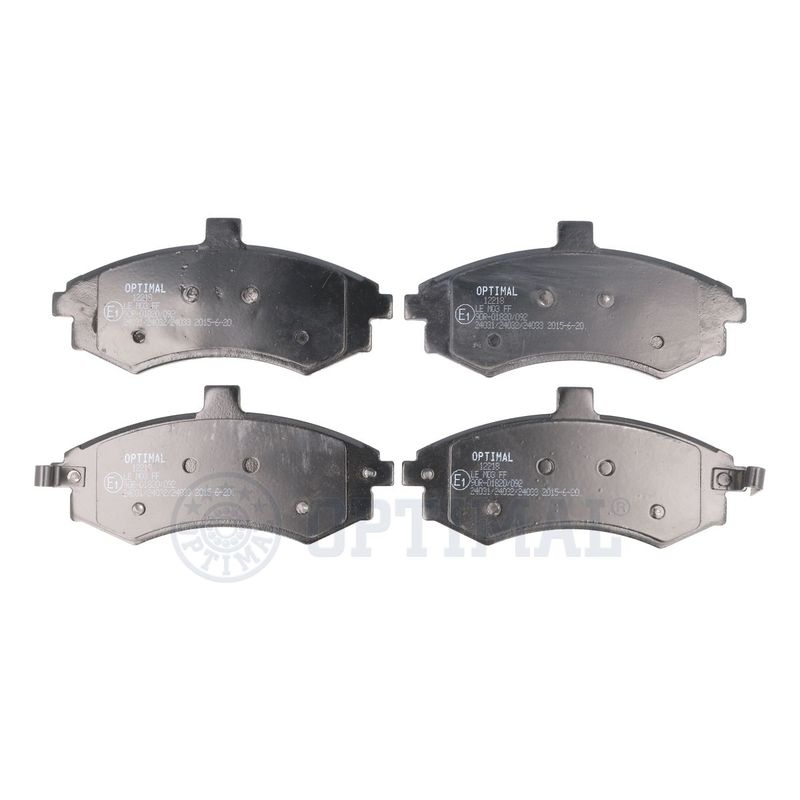 OPTIMAL Brake Pad Set, disc brake