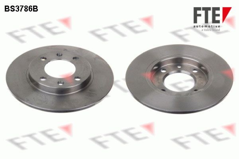 2x FTE Brake Disc COATED RANGE