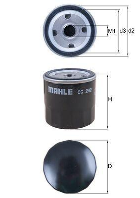 MAHLE Oil Filter