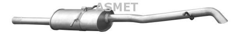 ASMET Rear Muffler