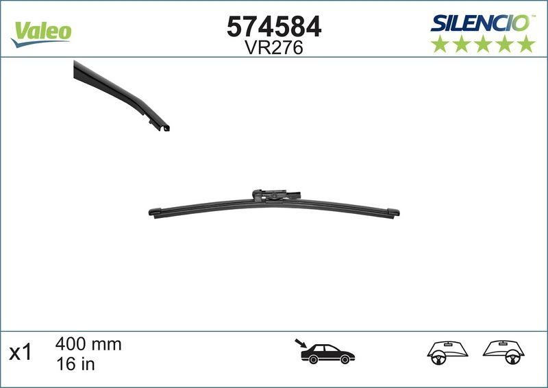 VALEO Wiper Blade SILENCIO REAR