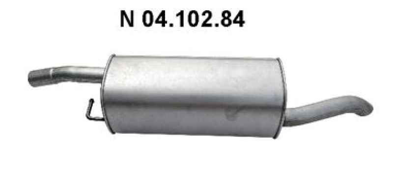 EBERSPÄCHER Rear Muffler