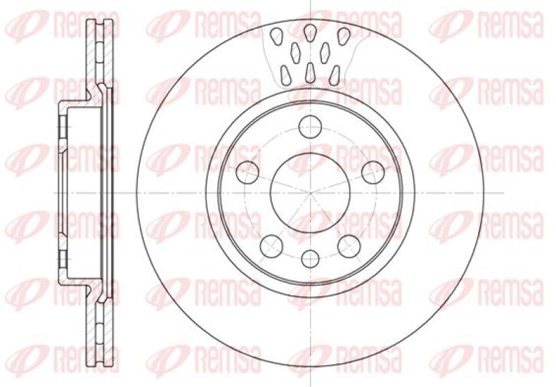 2x KAWE Brake Disc