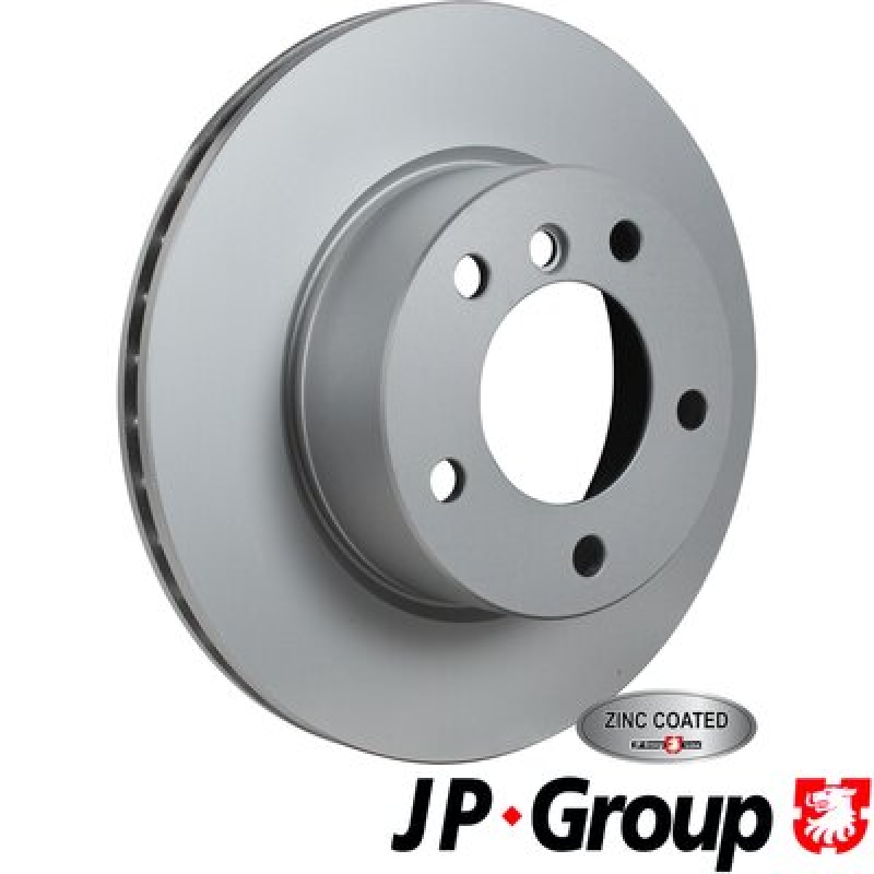 2x JP GROUP Brake Disc JP GROUP