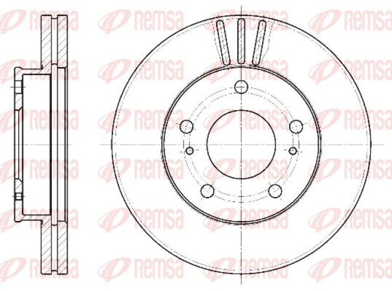 2x KAWE Brake Disc