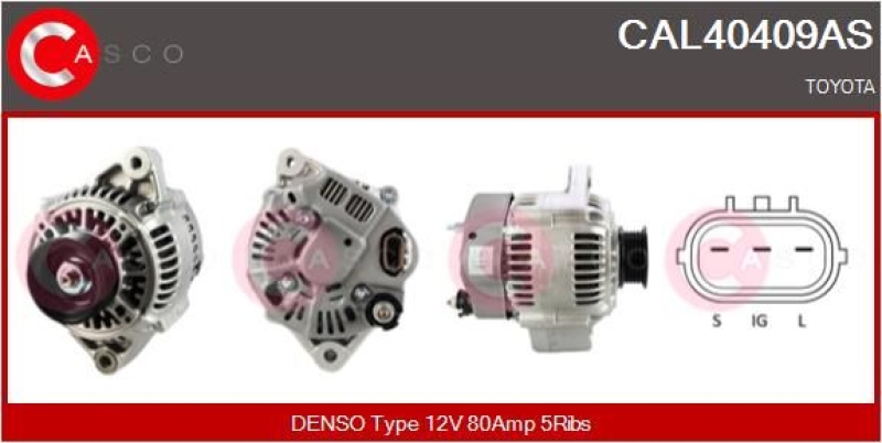 CASCO Generator Brand New HQ