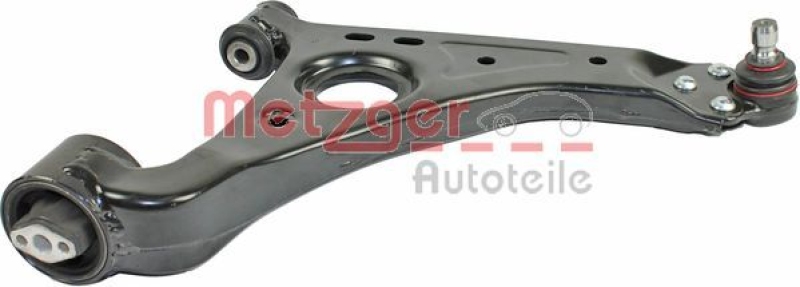 METZGER Control/Trailing Arm, wheel suspension KIT +