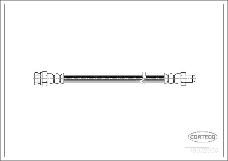 CORTECO Brake Hose