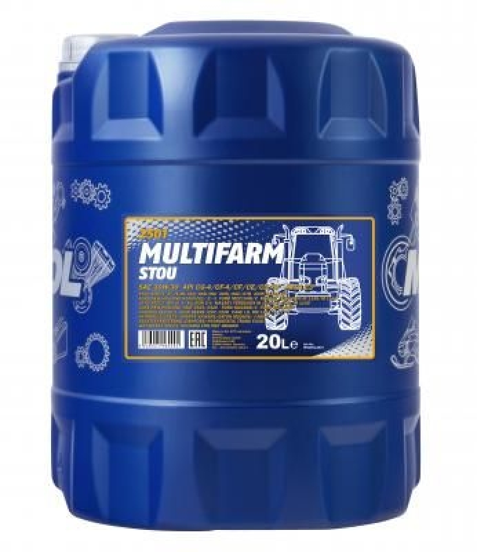 20L Mannol Motoröl Multifarm STOU 10W-30