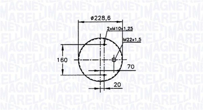 MAGNETI MARELLI Federbalg, Luftfederung