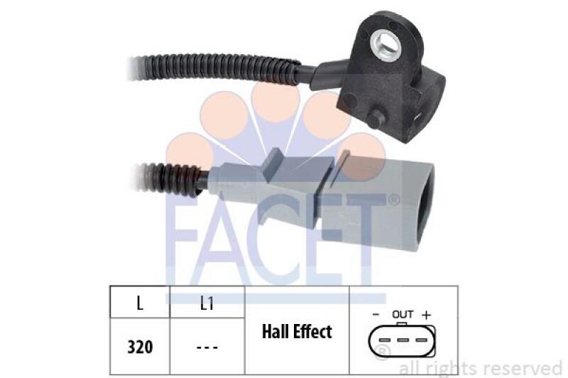 FACET Sensor, camshaft position Made in Italy - OE Equivalent