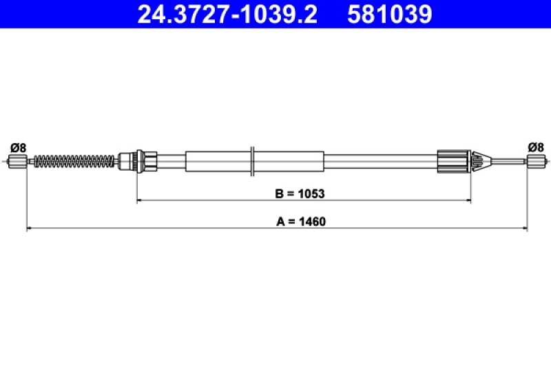 ATE Cable, parking brake