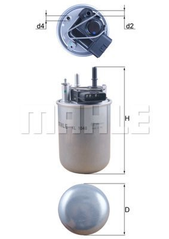 KNECHT Fuel Filter