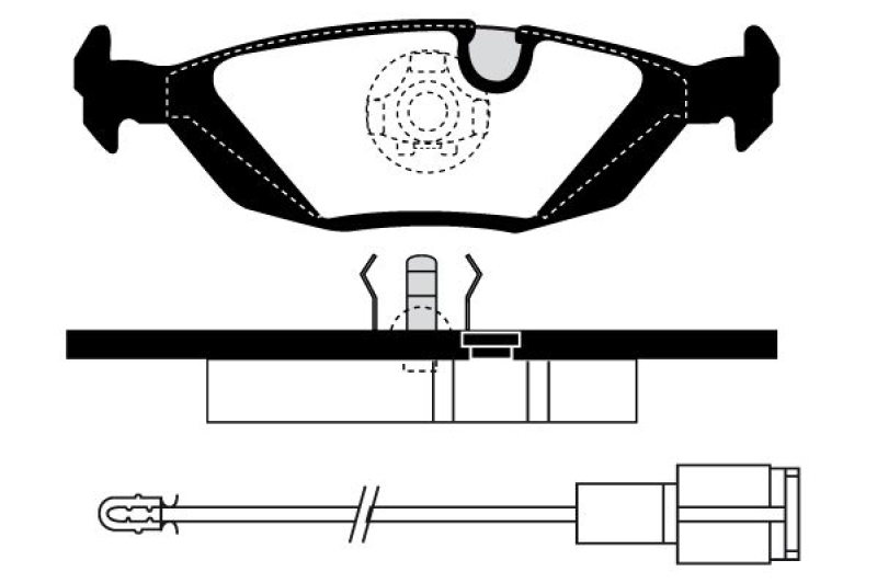 RAICAM Brake Pad Set, disc brake