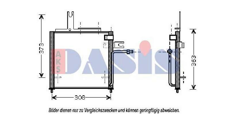 AKS DASIS Condenser, air conditioning