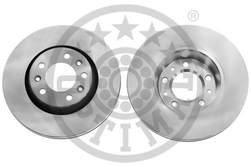 2x OPTIMAL Bremsscheibe