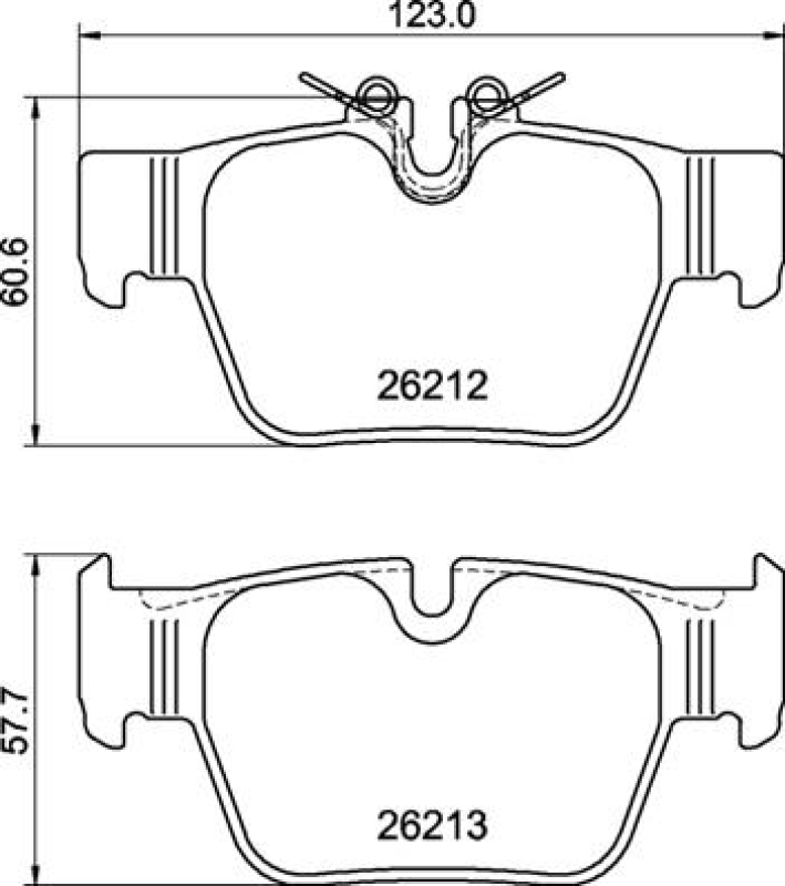 BREMBO Bremsbelagsatz, Scheibenbremse PRIME LINE