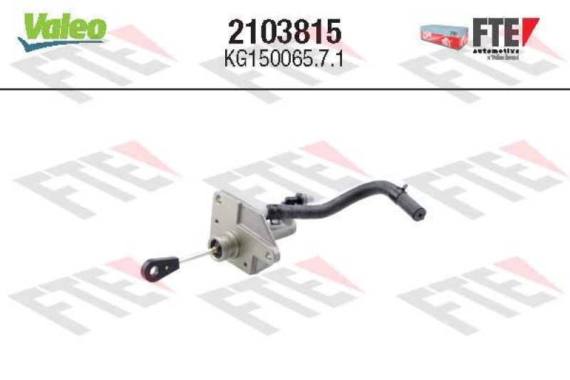 VALEO Geberzylinder, Kupplung FTE CLUTCH ACTUATION