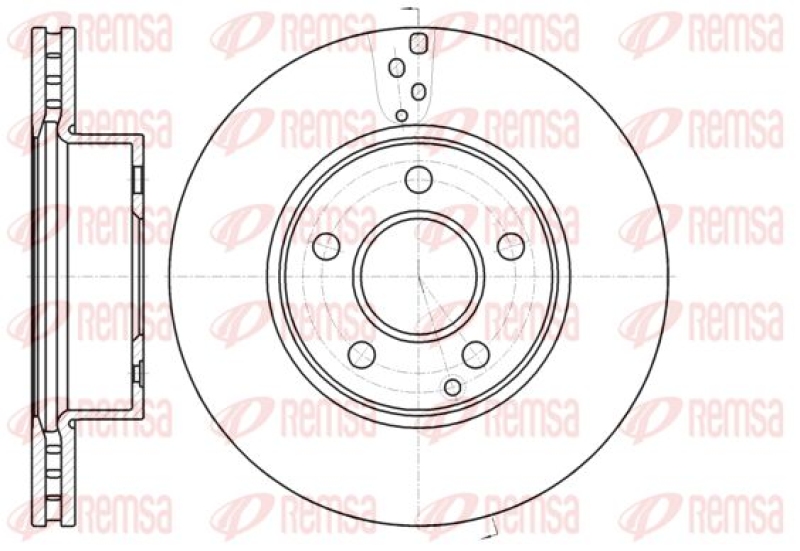 2x KAWE Brake Disc