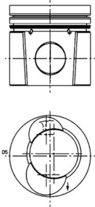 KOLBENSCHMIDT Piston