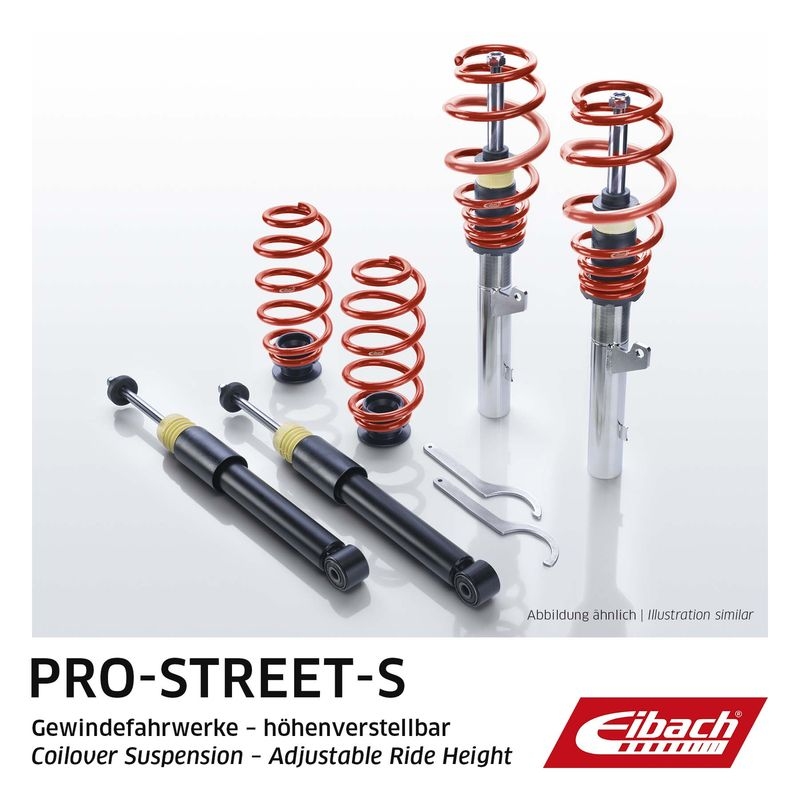 EIBACH Fahrwerkssatz, Federn/D&auml;mpfer Pro-Street-S