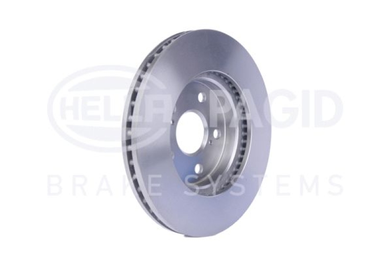 2x HELLA Brake Disc