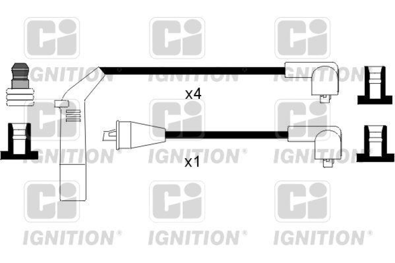 QUINTON HAZELL Ignition Cable Kit CI