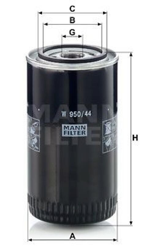 MANN-FILTER Oil Filter