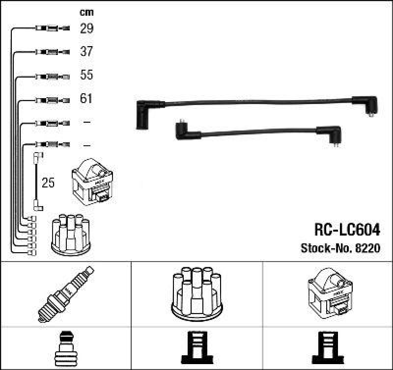 NGK Ignition Cable Kit