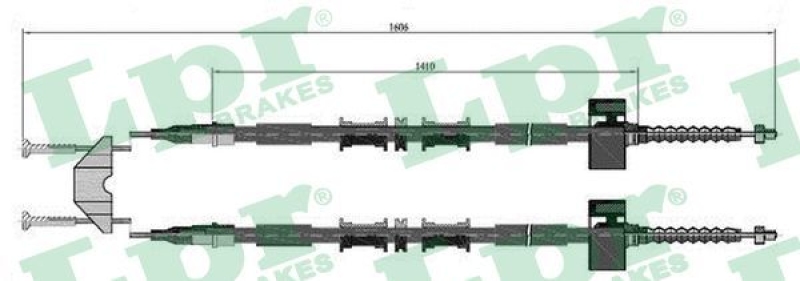 LPR Cable Pull, parking brake