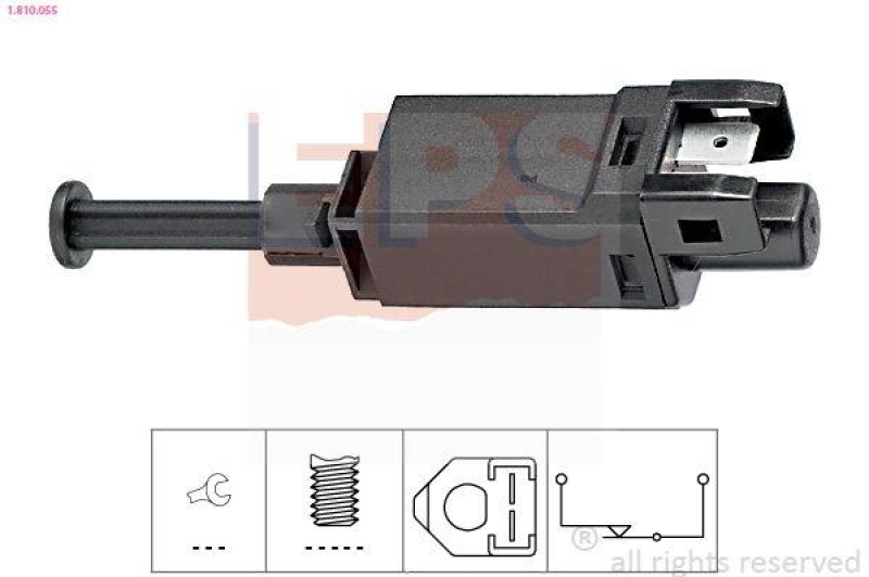 EPS Bremslichtschalter Made in Italy - OE Equivalent