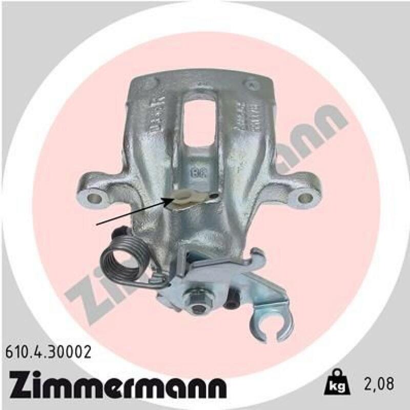 ZIMMERMANN Brake Caliper