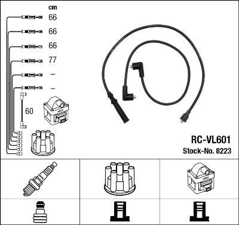 NGK Ignition Cable Kit