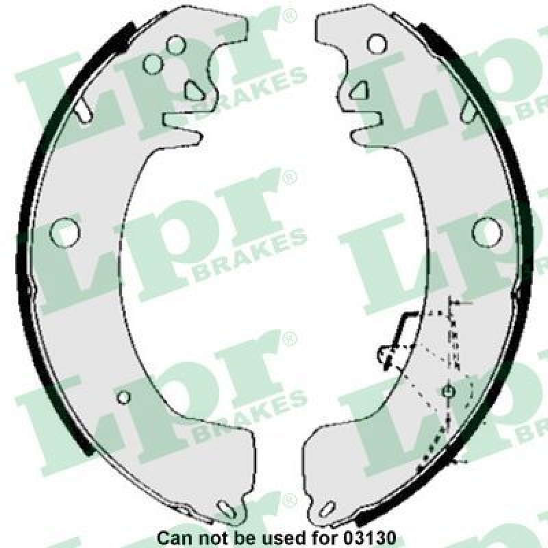 LPR Bremsbackensatz