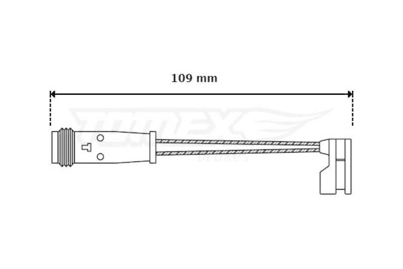 TOMEX Brakes Warnkontakt, Bremsbelagverschleiß