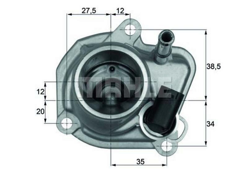 BEHR Thermostat, coolant