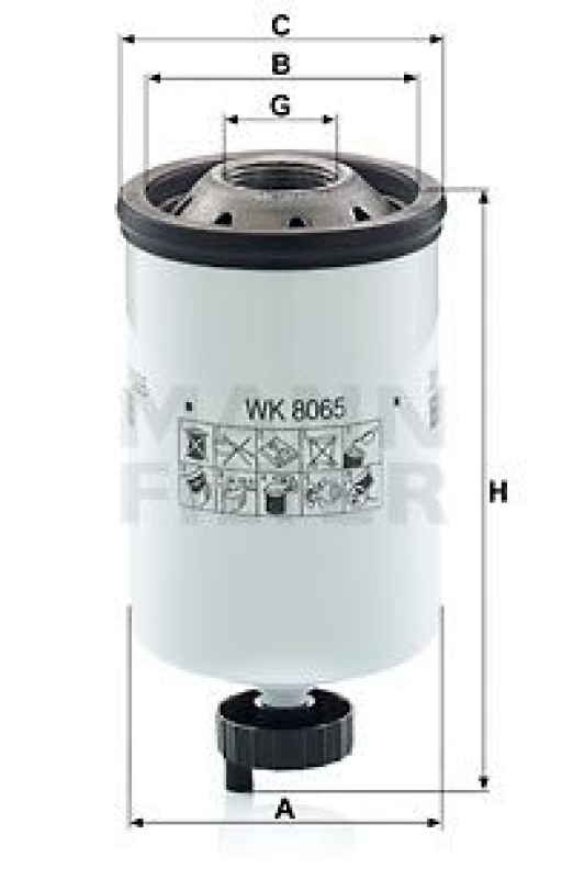 MANN-FILTER Fuel Filter